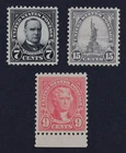 CKStamps: US Stamps Collection Scott#559 561 566 Mint NH OG