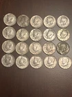 1968 KENNEDY HALF DOLLARS  ROLL 20 COINS 40% SILVER