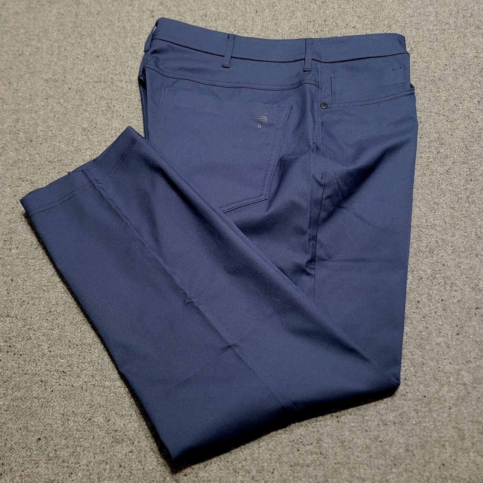 Public Rec Pants Mens 33x28 Blue Dealmaker 5 Pocket Golf Performance Commute