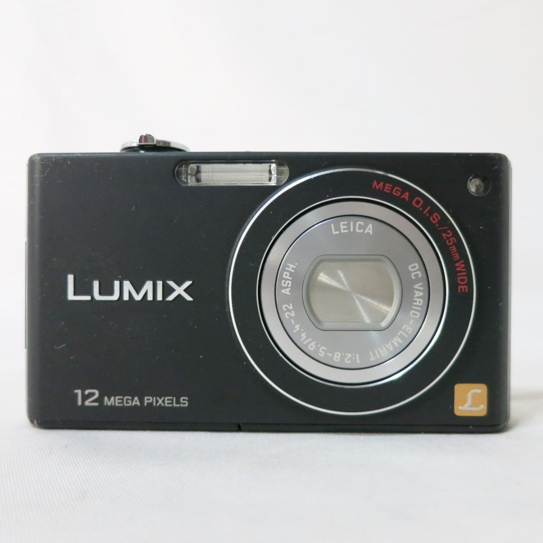 パナソニック デジカメ　LUMIX ルミックス DMC-FX40 ブラック Panasonic Lumix Dmc-Fx40 Mud Black | eBay