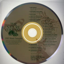 The Nature Company 1995 Music Sampler CD Promo New Age Nature Sounds