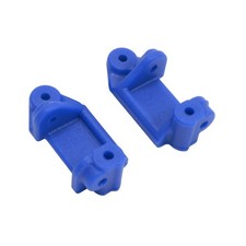 RPM80715 RPM Front Caster Block, Blue: Traxxas 2WD