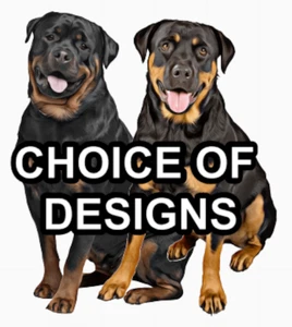 Rottweiler Dog Sticker Self Adhesive Decal Various Sizes Made to Order UK