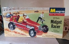 Monogram 1:20 scale vintage Midget Racer UN BUILT unbuilt sealed re-issue P1-98