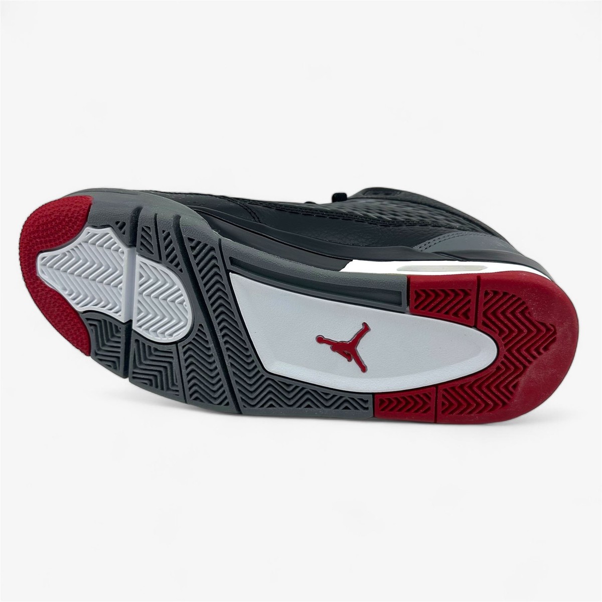 Jordan Flight Club 80's Black Gym Red Cool Grey White Mens Size 9 Sneaker | eBay