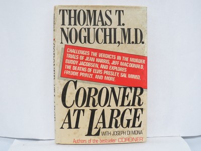 Coroner at Large - 1985 publication.