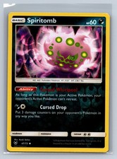 Spiritomb 47/73 Uncommon Shining Legends Pokemon Reverse Holo NM/M 730c-11