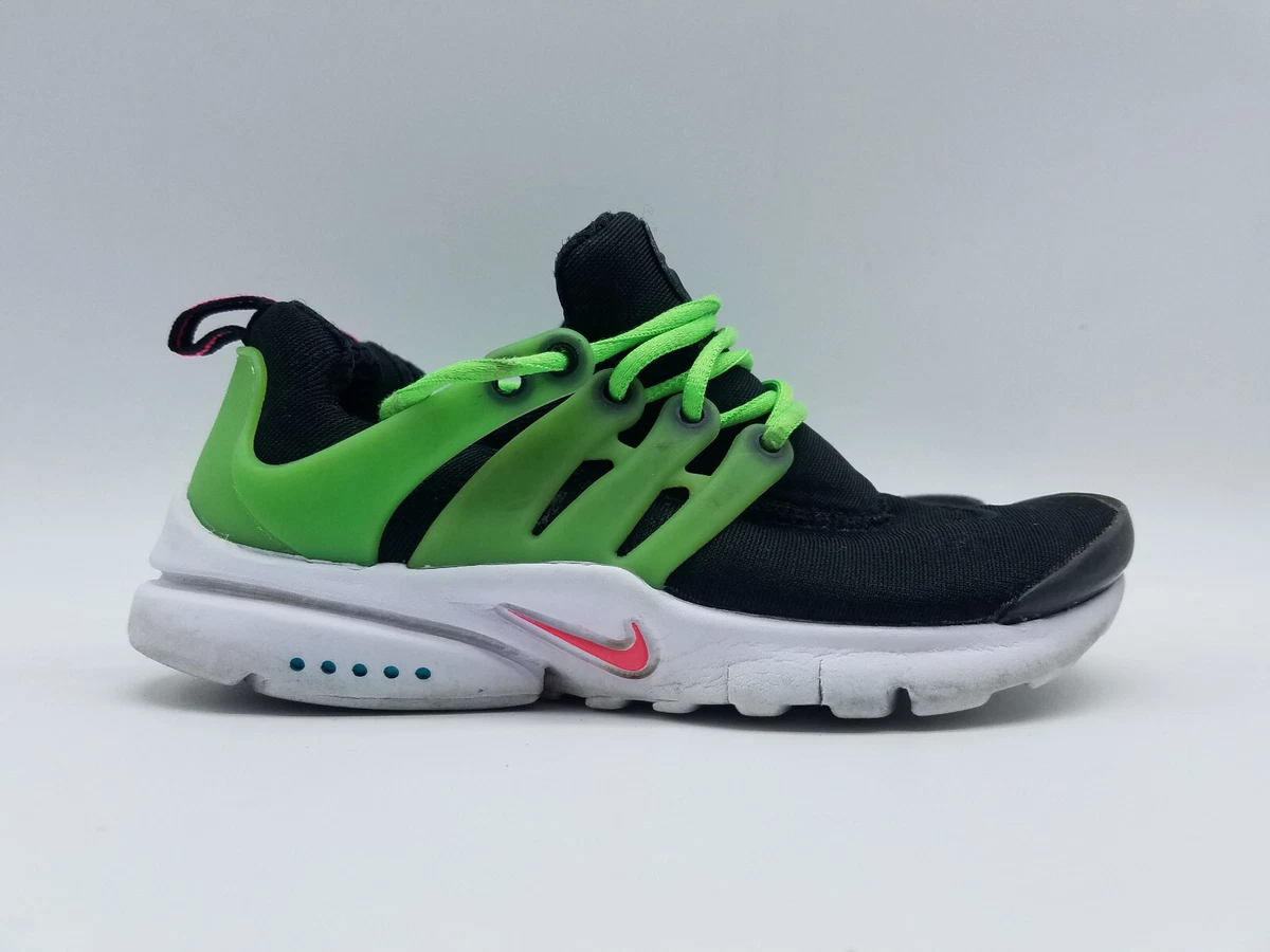 Nike Presto TD Girl s Size 13C Running Shoes Black Green See