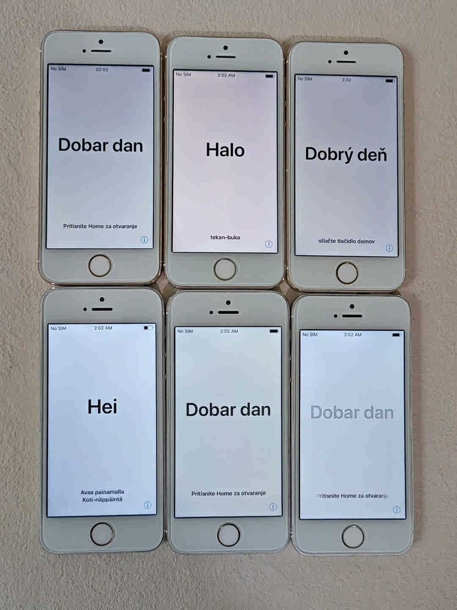 iPhone 5sとシルバーのiPhone 6s iPhone 6 vs iPhone 5s – Size does matter
