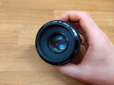 Canon EF 50mm F1.8 MK II Autofokus Prime Objektiv