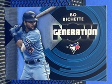 2022 Topps Series One BO BICHETTE Toronto Blue Jays Generation Now