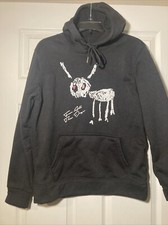 Drake For All The Dogs Hoodie Rap Merch Double Sided Tour Lyrics Unisex Small