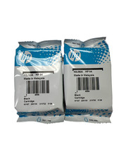 Twin Genuine HP 64 N9J90AN Ink Cartridge Black for HP ENVY 6220 printer Exp 2025