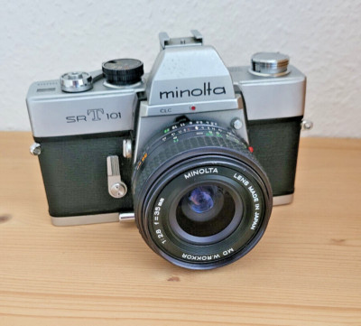 Minolta SRT 101 Spiegelreflex Kamera