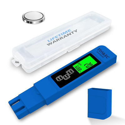 Most Accurate so Far 4-In-1 Instant Read TDS Meter - Measures TDS, EC