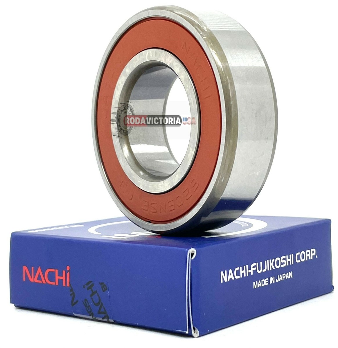 NACHI 6205 2NSE9 CM DEEP GROOVE BALL BEARING RUBBER SEALED