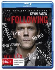 The Following Complete Season 3 Final Season Blu Ray Region B  t371