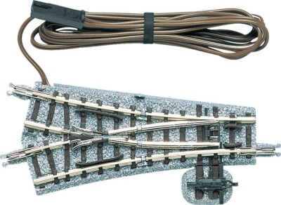 Tomytec 12405 Elektrische Y-Weiche, in Schotterbettung 1:150 Spur N Neu OV