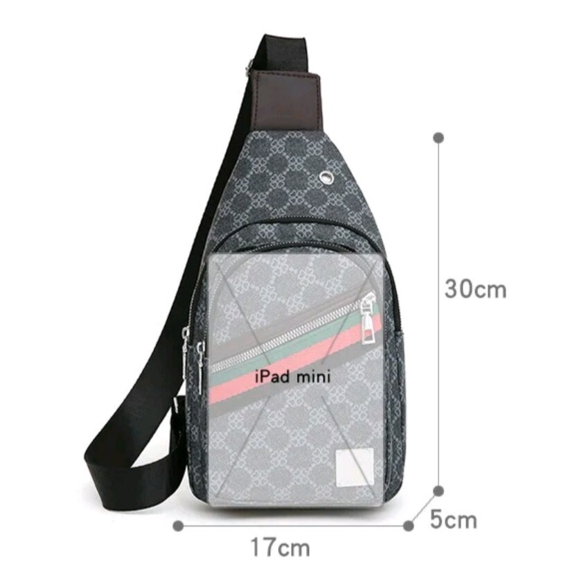 Men's Multifunction Messenger Bag Shoulder Cloth Chest Bags Crossbody Casual