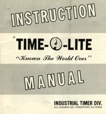 Time-O-Lite Darkroom Timer P-59 M-59 S-59 EZC R-100 Instruction Manual Original