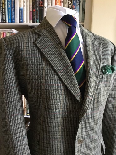 Bladen Supasax houndstooth tweed jacket. Size 46”R. Pure New Wool. VG condition - Picture 5 of 14
