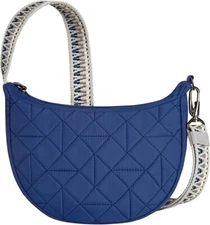 Travelon Boho Anti-Theft Crescent Crossbody, Lush Blue,Other Travel Accessories
