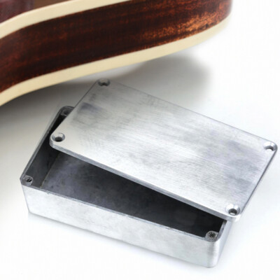 1590B Effects Pedal Case with Screws Aluminum Replacement Musical Instrument Kit