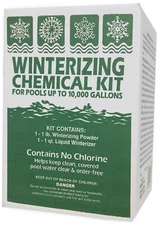 Swimming Pool Winter Kit Powder & Liquid Winterizing 10,000 gallon