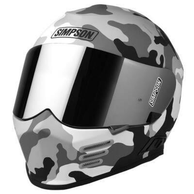 Simpson Geist Venom Bandit Helm Ece Dot Road Gesetzliche Tarnfarbe Foxtrot Tango