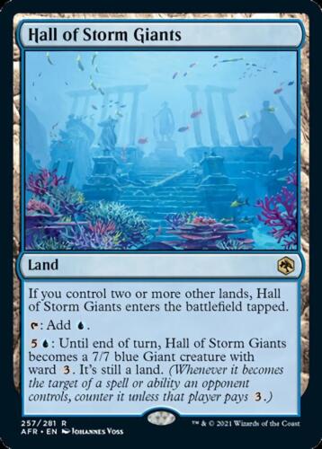 MTG Hall of Storm Giants [Dungeons & Dragons: Adventures in the Forgotten Realms
