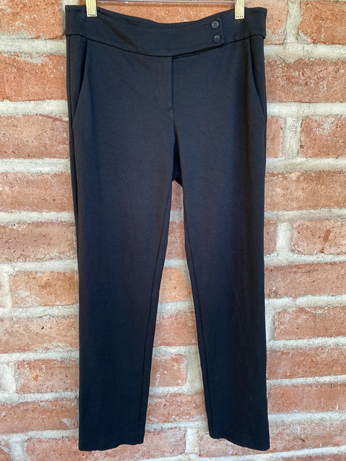 Eileen Fisher Capri Pants Women's 2 Black Stretch Viscose Blend Career Preppy
Opens in a new window