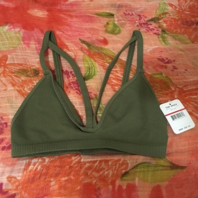 army green bralette