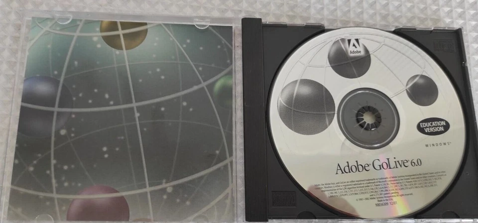 Adobe GoLive 6.0 for Windows, Activation Key Sticker Education Version - Image 2 of 3