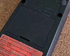 Replacement Battery Door Cover For TI-58 TI-59 Plus Graphing Calculator Black