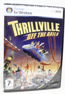 Thrillville: Off the Rails (PC, 2007) -PEGI - UK Version - New Sealed