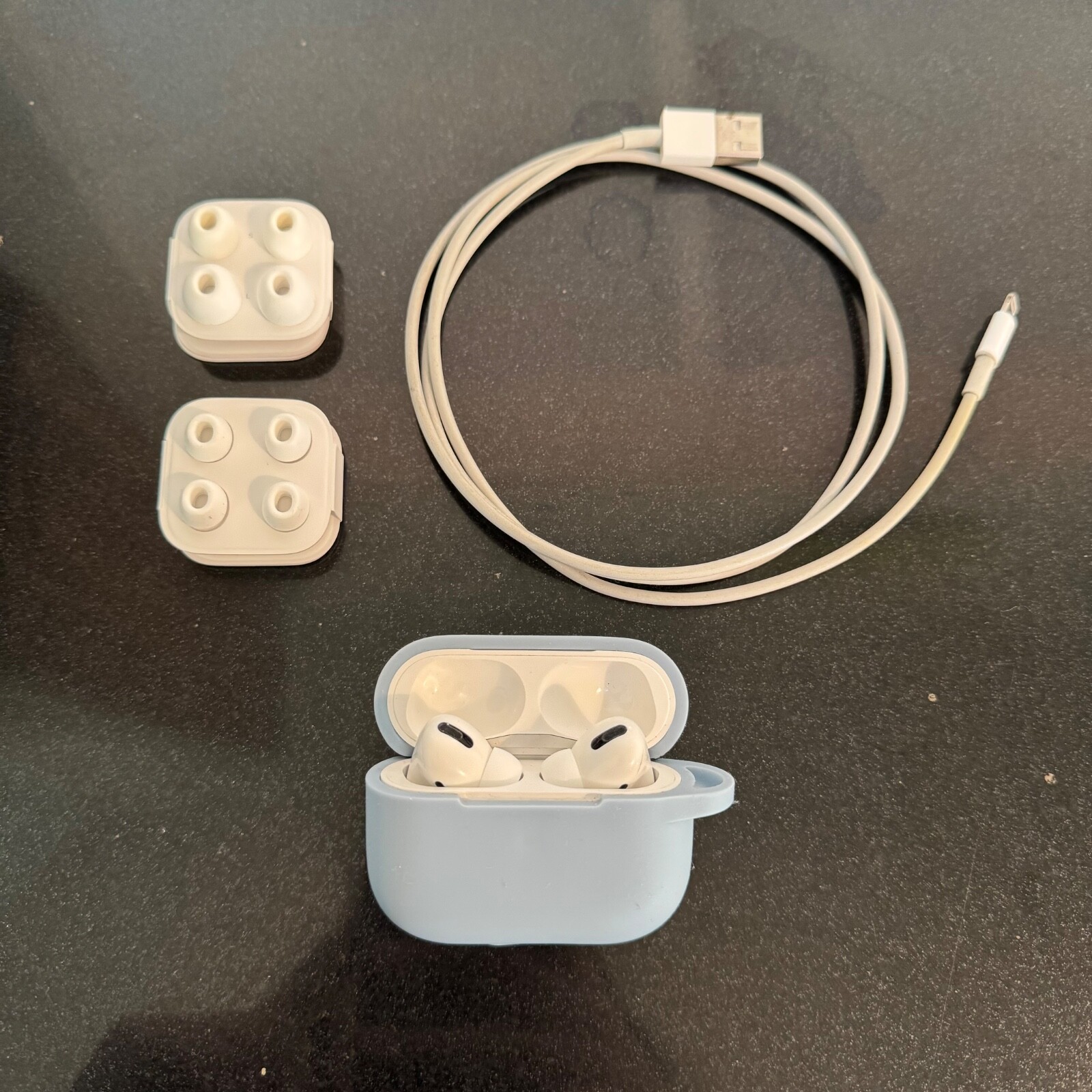 Apple AirPods Pro with Wireless Charging Case - White