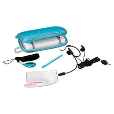 New Blue dreamGEAR Nintendo DSi 5 in 1 Starter Kit Case Stylus Micro Earphone