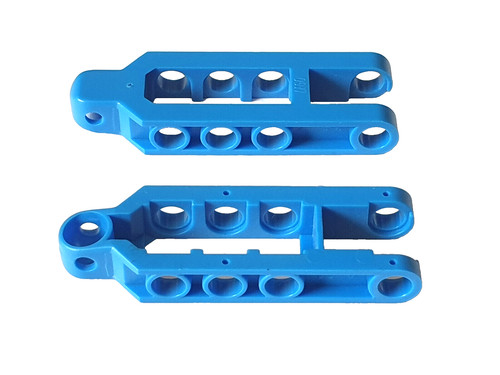 LEGO Technic 2x Aufhänung Querlenker 2738 6,5x2 blau
