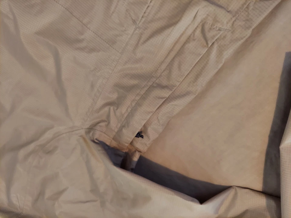 Chaqueta Para Hombre Patagonia L Grande Caqui Exterior Senderismo Atlética Foto 4 de 4