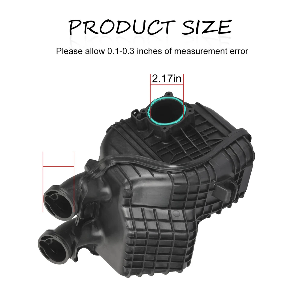 Colector de admisión de caja de aire 1205891 para Polaris Ranger XP 1000 / Crew XP 1000 19-24 Foto 2 de 4