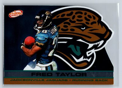 2001 Pacific Prism Atomic Fred Taylor Jacksonville Jaguars #66