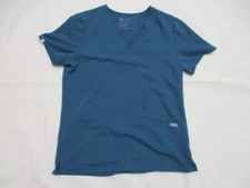 FIGS Technical Collection Scrubs Top Teal - Size Small