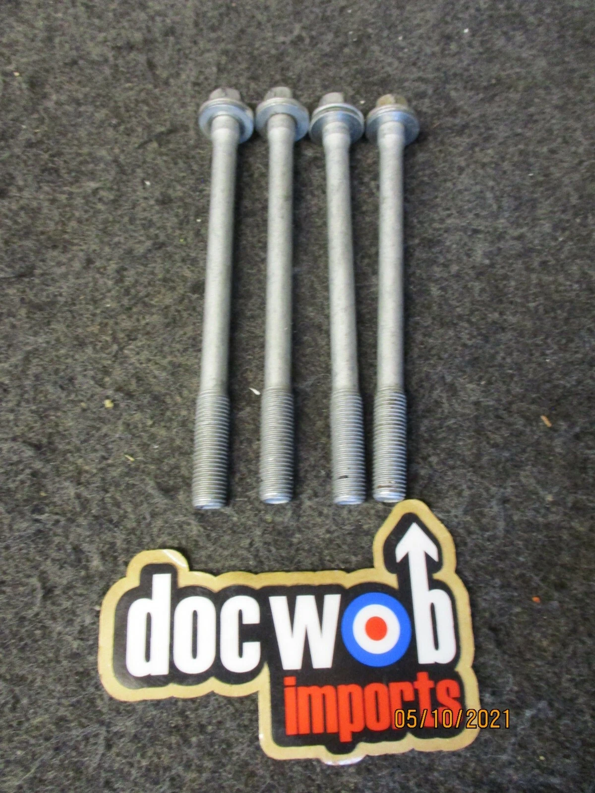 Honda CRF250 2020-2021 used genuine oem cylinder head bolts 90001-K95-A20 CR5924