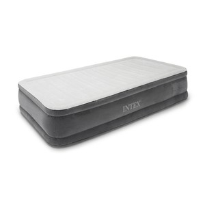 Intex Comfort Plush Dura Beam Plus Series Mid Rise Airbed w/ Internal Pump, Twin - Click1Get2 Half Price