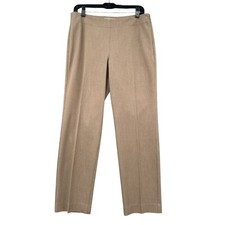 Talbots Heritage Tan Dress Pants Workwear Classic Trouser Type Petite 10