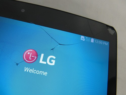 LG G Pad F LG-V496 8.0" Display 16GB Cracked Screen 5-4 - Picture 2 of 7
