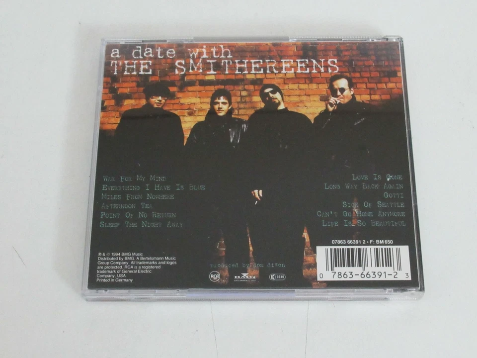 THE SMITHEREENS/A DATE WITH THE SMITHEREENS(BMG 0786366391 2) CD ALBUM  - Bild 3 von 3