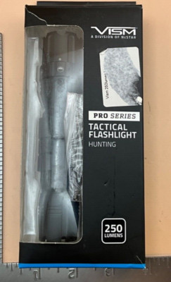 NCSTAR VISM PRO SERIES TACTICAL FLASHLIGHT HUNTING CAMPING 250 LUMENS ...