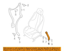 Gm Oem 97-02 Cavalier Restraint Systems Front Seat Belts-buckle End 12534922
