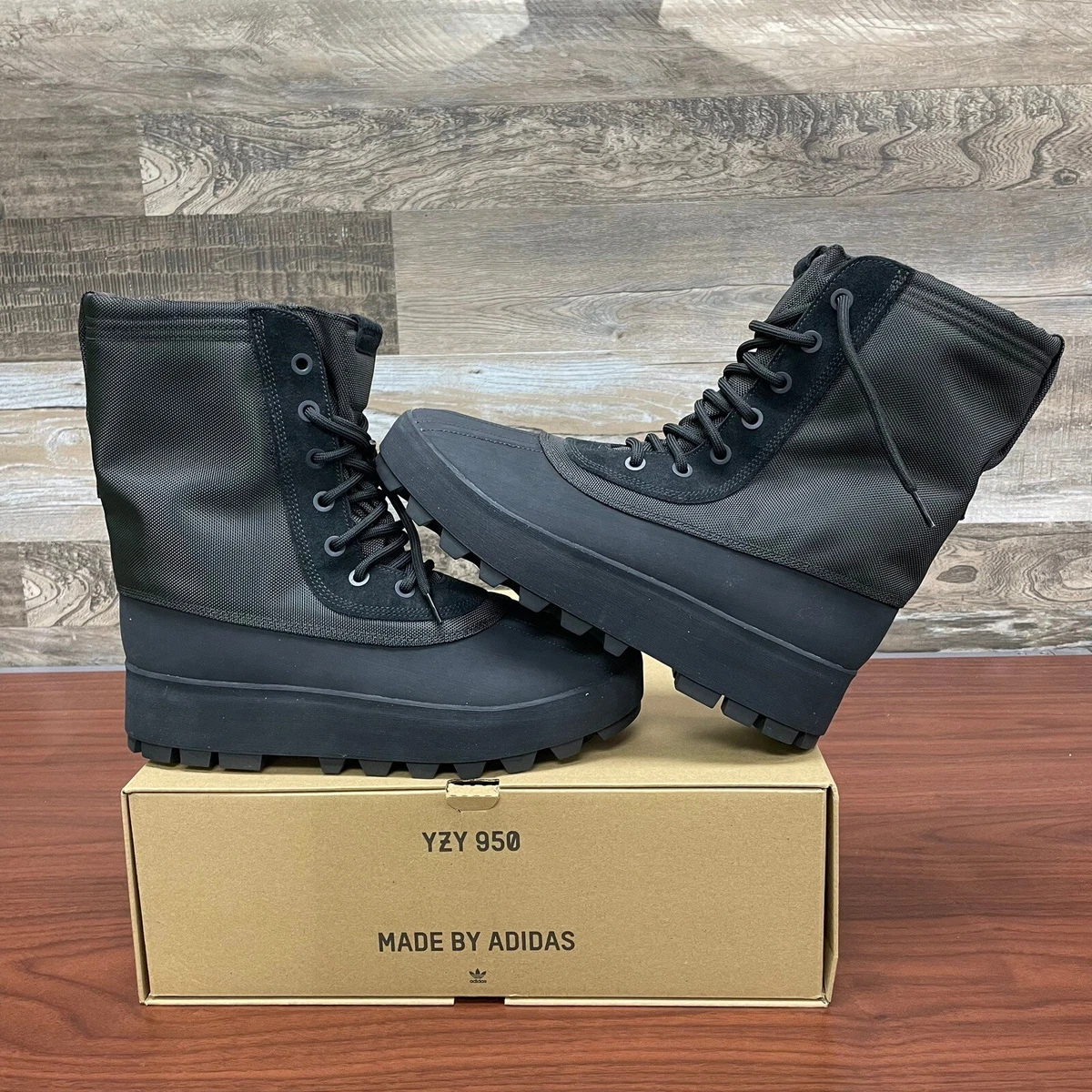 Adidas Yeezy 950 Boot 2023 Pirate Black Size 12 Men s